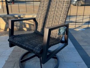 Ratana Coco Rico Dining Swivel Rocker Chair